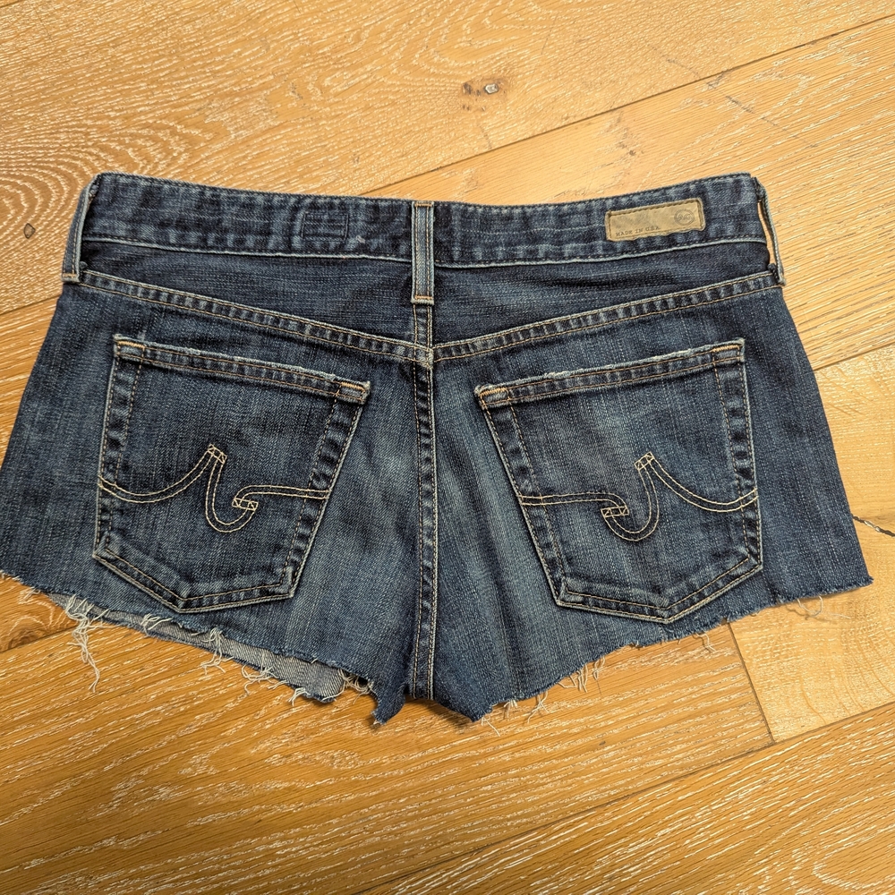 Denim Low Waisted Shorts